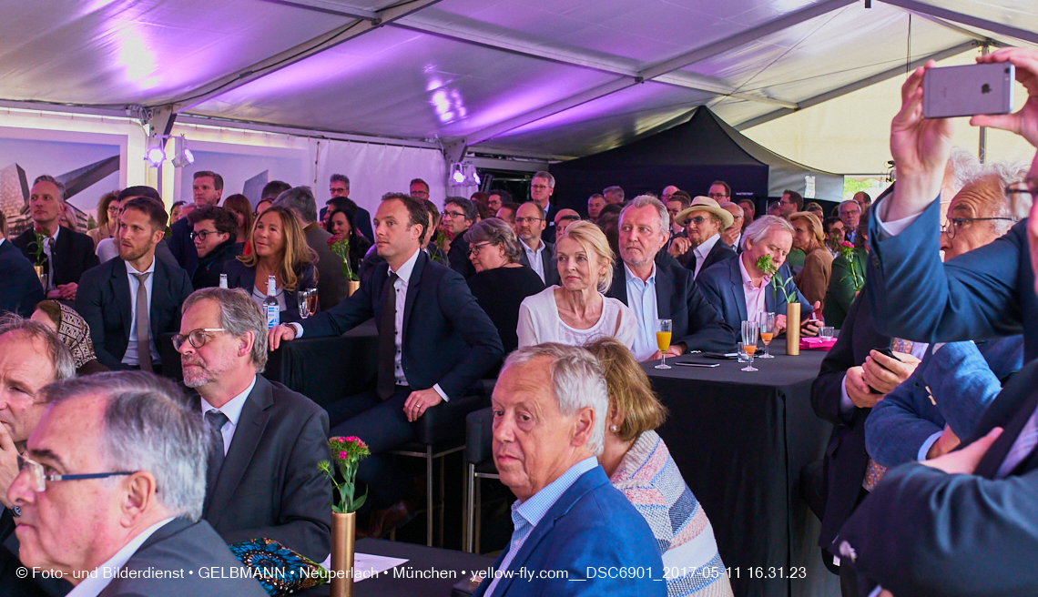 11. Mai 2017 - Grundsteinlegung für die LOGE und dem Kulturquadrat in Neuperlach
